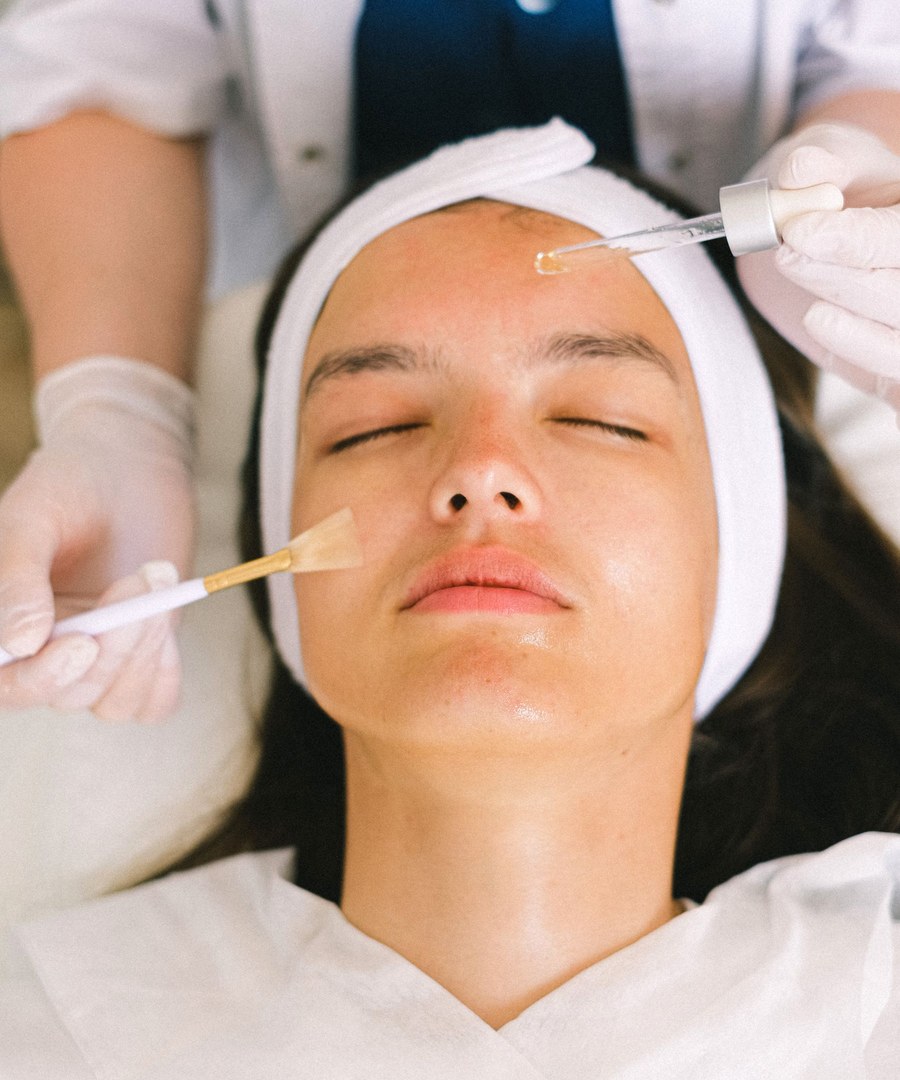 Acne beauty visual